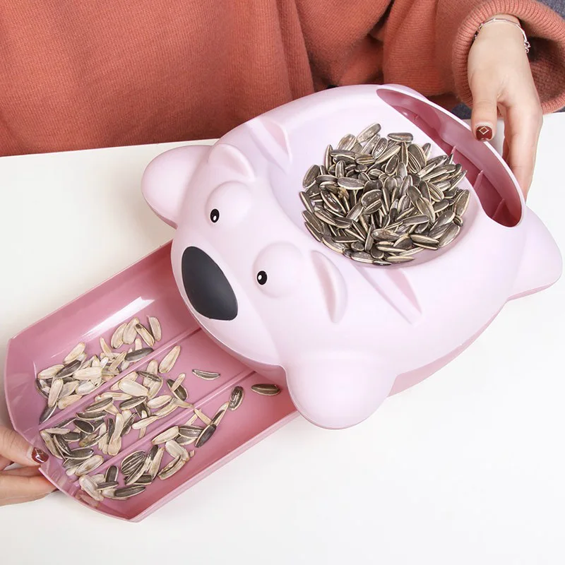 Creative Home Double Lazy Fruit Plate Melon Dish Candy Dish Melon Seeds Storage Box Candy Bowl Unique Gift For Girl Friend
Creative Home Double Lazy Fruit Plate Melon Dish Candy Dish Melon Seeds Storage Box Candy Bowl Unique Gift For Girl Friend