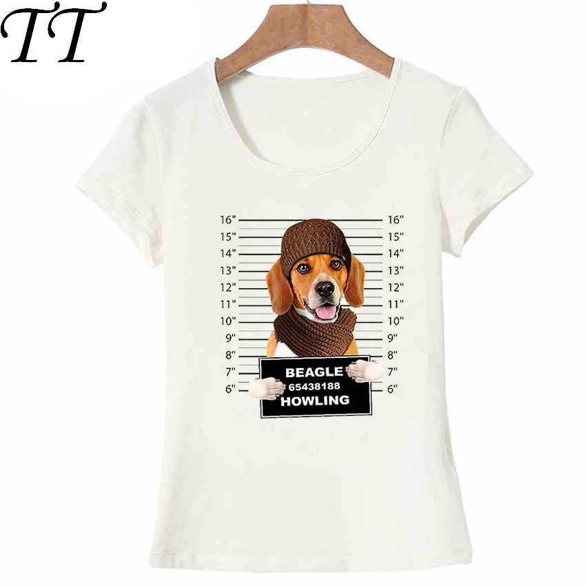 2018 New Fashion Women T Shirts Cute Beagle Dog Print T-Shirt Funny Bad Dog Design Casual Tops Female Tee
2018 New Fashion Women T Shirts Cute Beagle Dog Print T-Shirt Funny Bad Dog Design Casual Tops Female Tee
