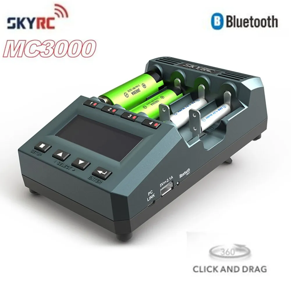 

SKYRC MC3000 Bluetooth Smart Battery Charger Universal Battery Charger Anlyzer By Phone For Mutilcopter FPV RC Drone
