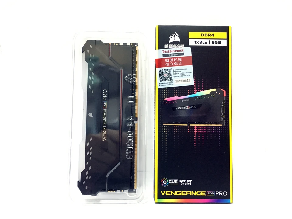 CORSAIR ddr4 pc4 ОЗУ 8 Гб 3000 МГц RGB PRO DIMM память для настольного компьютера поддержка