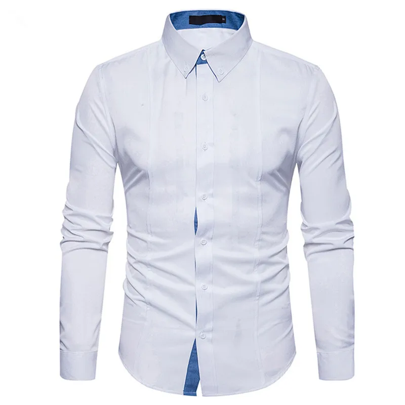 Envmenst Brand 2019 New Arrival Square Collar Slim Fit Summer Cool Comfortable Long Sleeve Many Color Business Men Casual Shrits
Envmenst Brand 2019 New Arrival Square Collar Slim Fit Summer Cool Comfortable Long Sleeve Many Color Business Men Casual Shrits