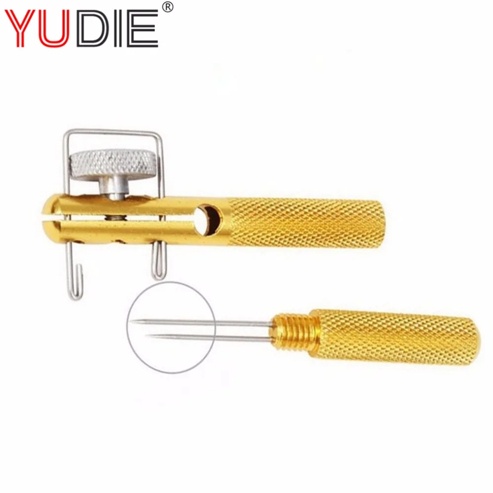 Aluminum Alloy Fishing Accessories Hook Tier Tool Double-headed Needle Knots Tie Gold Fishing Line Knotter Fishhook Tie Device #
Aluminum Alloy Fishing Accessories Hook Tier Tool Double-headed Needle Knots Tie Gold Fishing Line Knotter Fishhook Tie Device #