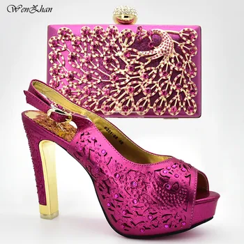 High Heel Pumps Shoes and Bag set PU Leather Comfortable Wedding Matching Italian Shoes and Bag set size 38-43 D811-2
High Heel Pumps Shoes and Bag set PU Leather Comfortable Wedding Matching Italian Shoes and Bag set size 38-43 D811-2