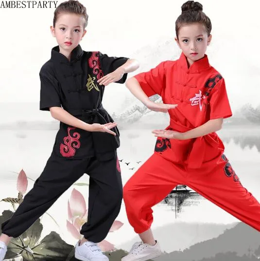 Hot 2018 Children Wushu Clothing Kids Kungfu Suit Chinese Traditional Boy Girl Taichi Arts Stage performance Costume AMBESTPARTY
Hot 2018 Children Wushu Clothing Kids Kungfu Suit Chinese Traditional Boy Girl Taichi Arts Stage performance Costume AMBESTPARTY