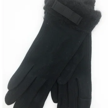 2020 New Winter Gloves Thick Warm Ladies Gloves Black Simple Business Cashmere Mittens Cute Bow Knit Gloves Handschoenen
2020 New Winter Gloves Thick Warm Ladies Gloves Black Simple Business Cashmere Mittens Cute Bow Knit Gloves Handschoenen