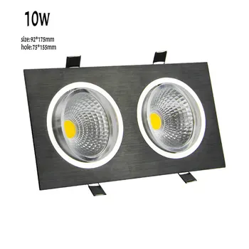 1pcs/lot 10w Recessed Double Head Cob Led Downlight Led Spot Light Led Ceiling Down Light Lamp
1pcs/lot 10w Recessed Double Head Cob Led Downlight Led Spot Light Led Ceiling Down Light Lamp