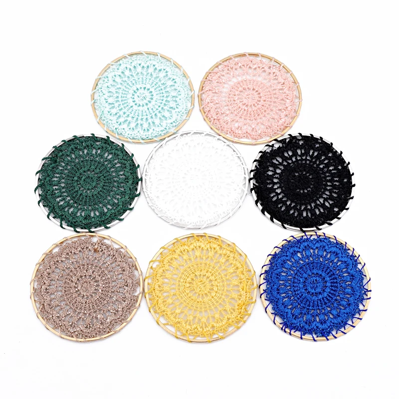 2pcs 47mm Bohemia Big Earrings Charms Bracelet Connector Findings Braid Grid Hollow Necklace Keychain Jewelry Charms Make
2pcs 47mm Bohemia Big Earrings Charms Bracelet Connector Findings Braid Grid Hollow Necklace Keychain Jewelry Charms Make