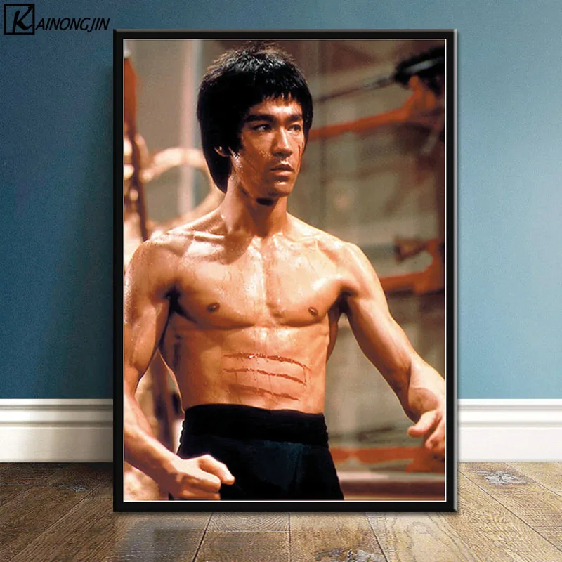 Poster Bruce Lee Posters and Prints Canvas Painting Wall Art Picture for Living Room Home Decor
Poster Bruce Lee Posters and Prints Canvas Painting Wall Art Picture for Living Room Home Decor