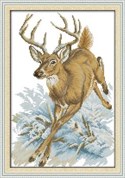 Running deer, counted printed on fabric DMC 14CT 11CT Cross Stitch kits,embroidery needlework Sets, Home Decor
Running deer, counted printed on fabric DMC 14CT 11CT Cross Stitch kits,embroidery needlework Sets, Home Decor