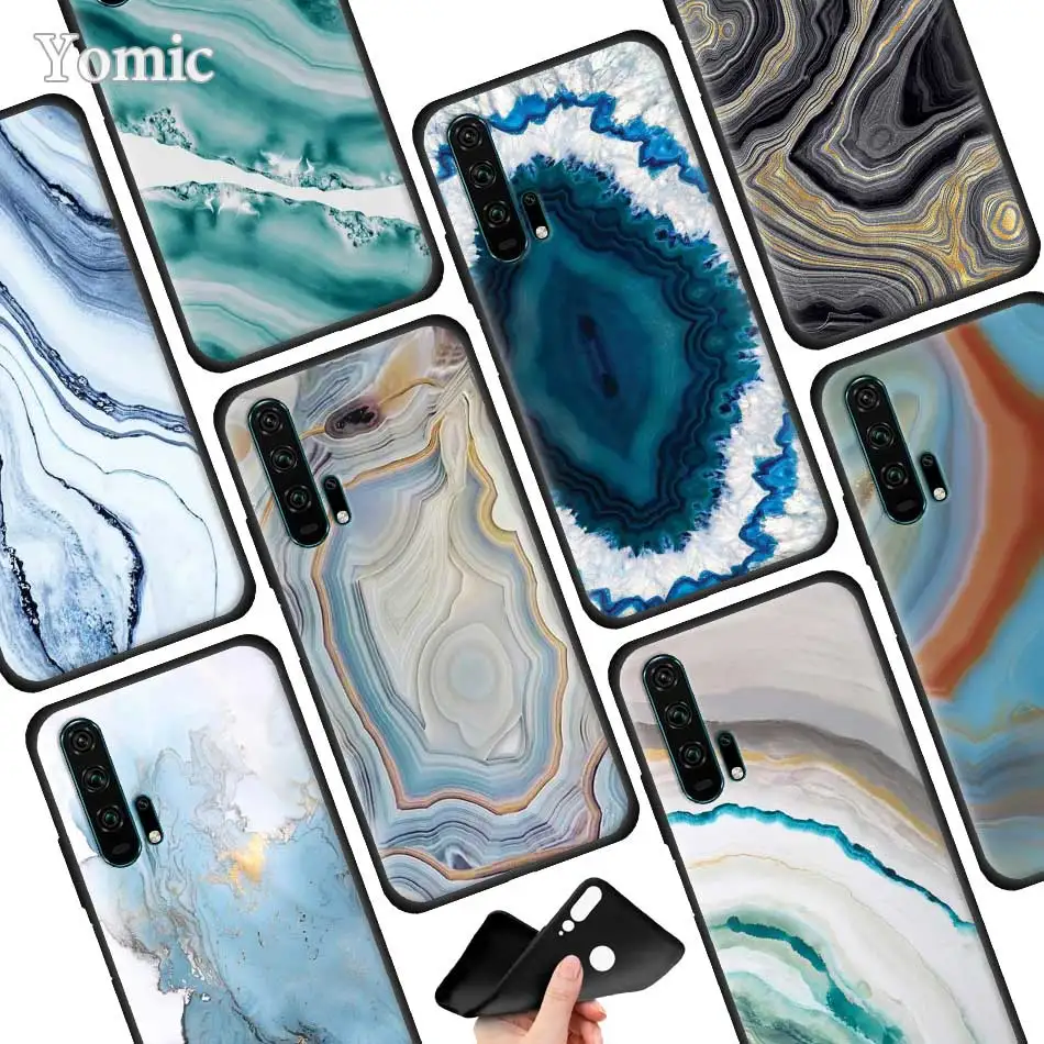 Abstract agate marble Silicone Phone Case for Huawei Honor 20 Pro 20 10 Lite 8X 8C 8A 8S V20 20i Play Enjoy 9S 9E Cover
Abstract agate marble Silicone Phone Case for Huawei Honor 20 Pro 20 10 Lite 8X 8C 8A 8S V20 20i Play Enjoy 9S 9E Cover