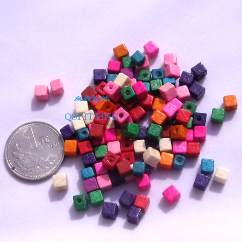 200pcs DIY fashion jewerly accessory 5MM square shape wooden beads bracelet Making Department mix color Spacer
200pcs DIY fashion jewerly accessory 5MM square shape wooden beads bracelet Making Department mix color Spacer