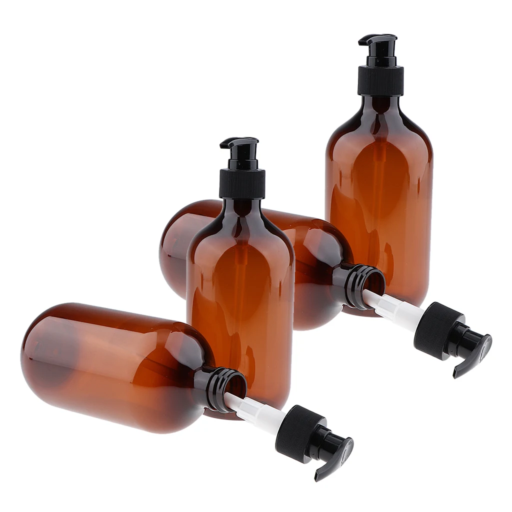 500ml Empty Plastic Bottles with Pump Large Capacity Containers for Shampoo, Lotions, Liquid Body Soap, Creams Pack of 4
500ml Empty Plastic Bottles with Pump Large Capacity Containers for Shampoo, Lotions, Liquid Body Soap, Creams Pack of 4