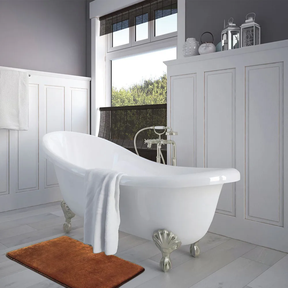 High Quality Carpet For Bathroom Luxurious Absorbent Soft Memory Foam Bath Mat Bathroom Bedroom Shower Rug Non Slip 40*60CM
High Quality Carpet For Bathroom Luxurious Absorbent Soft Memory Foam Bath Mat Bathroom Bedroom Shower Rug Non Slip 40*60CM