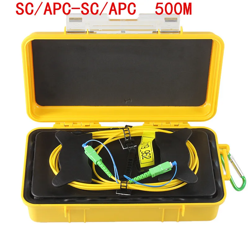 SC/APC-SC/APC OTDR dead zone eliminator, Fiber Rings, Fiber Optic OTDR Cable start 500M SM 1310 / 1550nm
SC/APC-SC/APC OTDR dead zone eliminator, Fiber Rings, Fiber Optic OTDR Cable start 500M SM 1310 / 1550nm