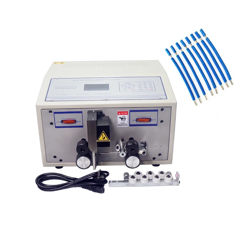 SWT 508C Computer automatic wire stripping machine SWT508C cutting cable crimping and peeling from 0.1 to 2.5mm2
SWT 508C Computer automatic wire stripping machine SWT508C cutting cable crimping and peeling from 0.1 to 2.5mm2
