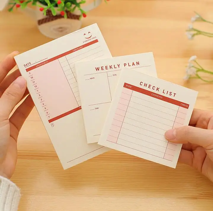 1 Pcs Cute Daily Weekly Monthly Desk Diary Planner Stickers Planner Planning Pads To Do List Checklist Memo Pad
1 Pcs Cute Daily Weekly Monthly Desk Diary Planner Stickers Planner Planning Pads To Do List Checklist Memo Pad