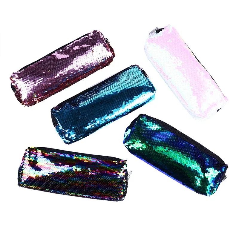 Sequin Pencil Case for Girls School Supplies Large Capacity School Stationery Gift Pencil Box Pencilcase
Sequin Pencil Case for Girls School Supplies Large Capacity School Stationery Gift Pencil Box Pencilcase