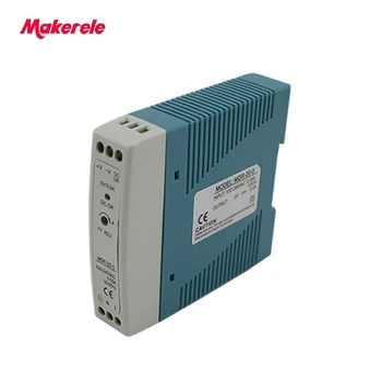 Ac To Dc Single Output Din Rail Mounted Switching Power Supply 20W 5/12/15/24/48V Mdr Series Switched-mode From Maker Electric
Ac To Dc Single Output Din Rail Mounted Switching Power Supply 20W 5/12/15/24/48V Mdr Series Switched-mode From Maker Electric