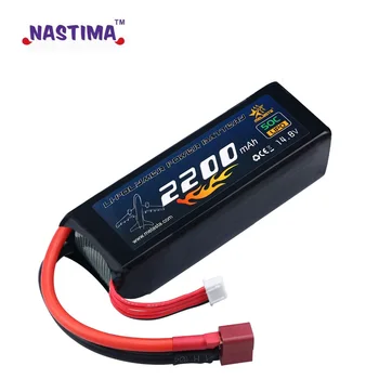 14.8V 2200mAh 50C 4S RC LiPo Battery Pack with Deans-T Plug for RC Airplane Helicopter Boat RC car
14.8V 2200mAh 50C 4S RC LiPo Battery Pack with Deans-T Plug for RC Airplane Helicopter Boat RC car