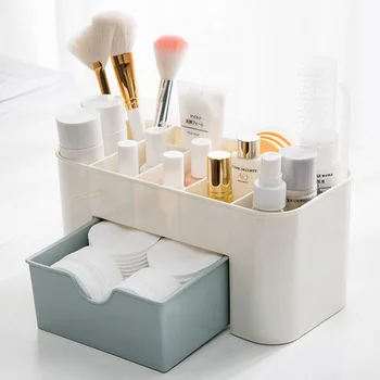Multifunction Makeup Organizer Cosmetic Storage Box with Drawer Cosmetics Casket Skin Care Container Jewelry box Sundries Holder
Multifunction Makeup Organizer Cosmetic Storage Box with Drawer Cosmetics Casket Skin Care Container Jewelry box Sundries Holder