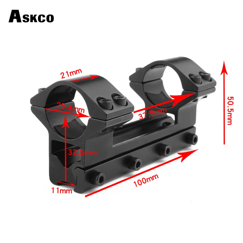 Askco Hunting 25.4mm 1" One Piece Low Profile Dovetail Scope Mount Rings 11mm Rail For Hunting Riflescope Flashlight Caza
Askco Hunting 25.4mm 1" One Piece Low Profile Dovetail Scope Mount Rings 11mm Rail For Hunting Riflescope Flashlight Caza