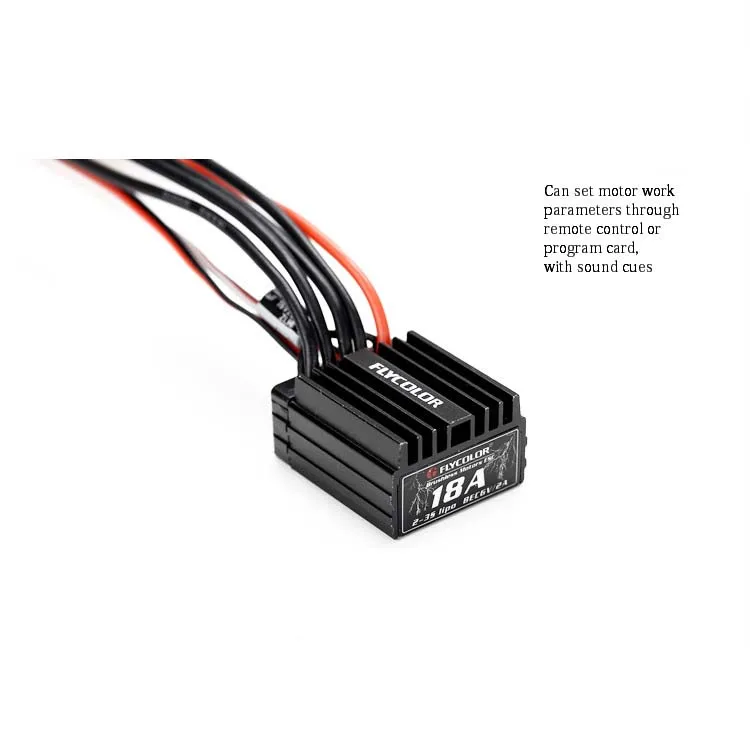1PCS RC Car 18A ESC 2-3S Lipo Brushless ESC 6V/2A BEC Electric Speed Controller for Remote Controller Climbing Cars Upgrade Part
1PCS RC Car 18A ESC 2-3S Lipo Brushless ESC 6V/2A BEC Electric Speed Controller for Remote Controller Climbing Cars Upgrade Part