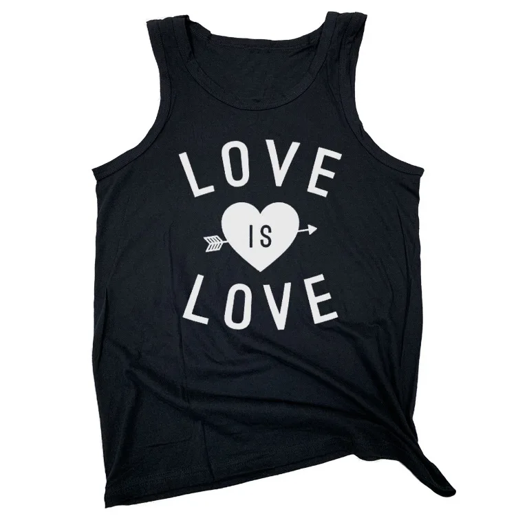 LOVE IS LOVE Plus Size Tank Tops Women Summer Letter Print Female Casual Vest Ladies Tops Tee
LOVE IS LOVE Plus Size Tank Tops Women Summer Letter Print Female Casual Vest Ladies Tops Tee