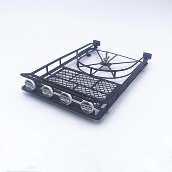 1pcs 1/10 RC Simulated Crawler Cars Components Luggage Rack w/LED Headlight Hella/IPF Light for Axial SCX10 90046 D90
1pcs 1/10 RC Simulated Crawler Cars Components Luggage Rack w/LED Headlight Hella/IPF Light for Axial SCX10 90046 D90