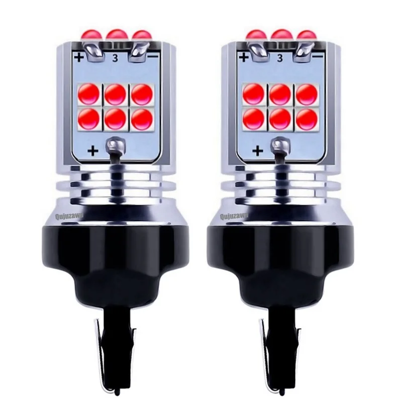 2PCS T20 7443 W21/5W Super Bright Cree Chips LED Car Turn Signals Brake Lights Tail Lamps Auto Fog Bulb Daytime Running Lights
2PCS T20 7443 W21/5W Super Bright Cree Chips LED Car Turn Signals Brake Lights Tail Lamps Auto Fog Bulb Daytime Running Lights