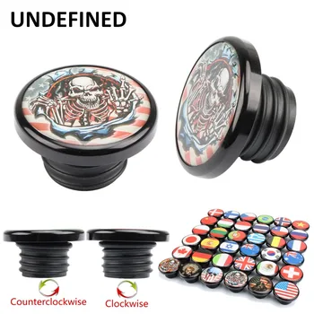 2 Pcs Skull Fuel Tank Cap Cover Right Side Gas Cap Vented Left Non-Vented Cap for Harley Sportster XL1200 883 Road King Dyna FXD
2 Pcs Skull Fuel Tank Cap Cover Right Side Gas Cap Vented Left Non-Vented Cap for Harley Sportster XL1200 883 Road King Dyna FXD