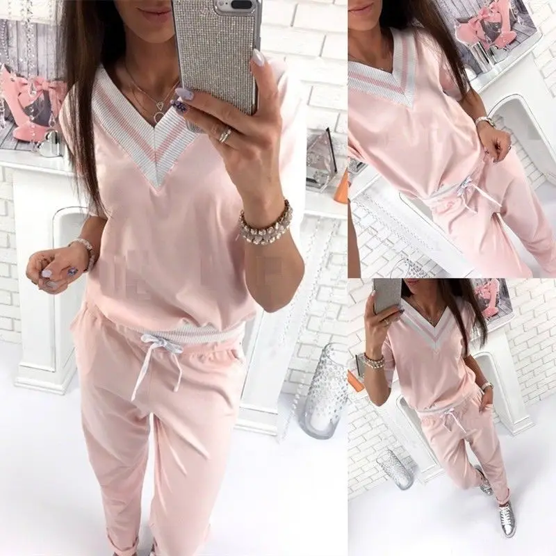 ITFABS Newest Arrivals Fashion Hot 2PCS Women Casual Tracksuit Casual Sweatsuit Pullover Top Pants Ladies Stylish Suit
ITFABS Newest Arrivals Fashion Hot 2PCS Women Casual Tracksuit Casual Sweatsuit Pullover Top Pants Ladies Stylish Suit