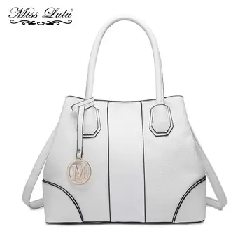 Miss Lulu Brand Women Designer Handbags M PU Leather Shoulder Bags Ladies Fashion Large Tote Cross Body Bag for Girls YD1822
Miss Lulu Brand Women Designer Handbags M PU Leather Shoulder Bags Ladies Fashion Large Tote Cross Body Bag for Girls YD1822