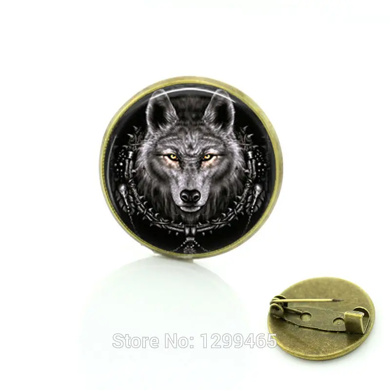 Animal jewelry Vintage Wolf Brooches pins jewelry Christmas gift Dress Accessories Black Glass cabochon dome pin C177
Animal jewelry Vintage Wolf Brooches pins jewelry Christmas gift Dress Accessories Black Glass cabochon dome pin C177