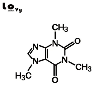 Caffeine Molecule Vinyl Car Sticker Creative Car Decal for Car Window Body Decoration CA0830
Caffeine Molecule Vinyl Car Sticker Creative Car Decal for Car Window Body Decoration CA0830