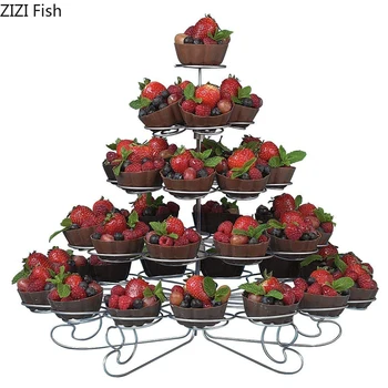 5 layers/41cup European Style Metal Paper Cup Cake Stand Wedding Party Dessert Display Stand Fondant Cake Decorating Tools
5 layers/41cup European Style Metal Paper Cup Cake Stand Wedding Party Dessert Display Stand Fondant Cake Decorating Tools