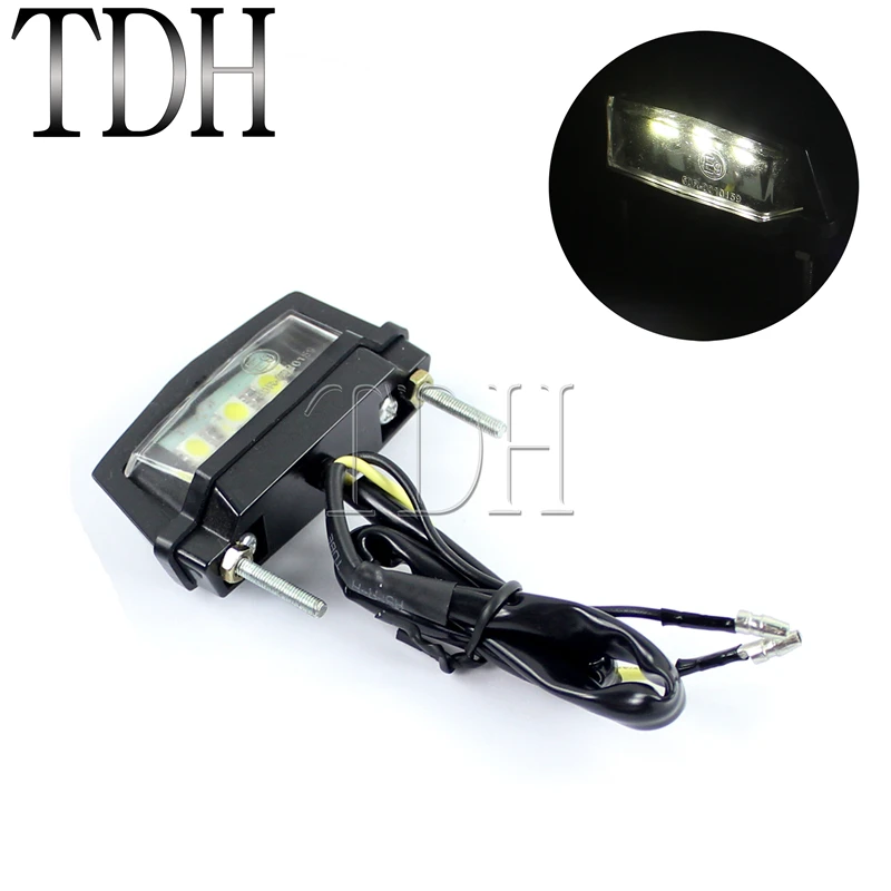 E-mark Approval Motorcycle Motorbike SMD LED Number Licence Plate Street Bike Scooter Quad Trike ATV Number Plate Light Black
E-mark Approval Motorcycle Motorbike SMD LED Number Licence Plate Street Bike Scooter Quad Trike ATV Number Plate Light Black