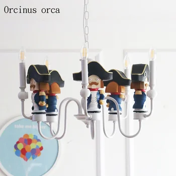 Cartoon creation small world European Grand Tour boy bedroom child chandelier artistic personality LED doll pendant lamp
Cartoon creation small world European Grand Tour boy bedroom child chandelier artistic personality LED doll pendant lamp
