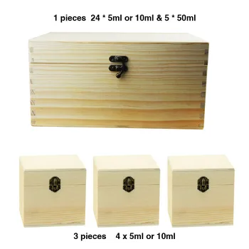 4in1 Essential Oil Wooden Storage Box set -1p 24 holes 10ml & 5 holes 50ml and 3p 4 holes 10ml Natural pine wood without paint
4in1 Essential Oil Wooden Storage Box set -1p 24 holes 10ml & 5 holes 50ml and 3p 4 holes 10ml Natural pine wood without paint