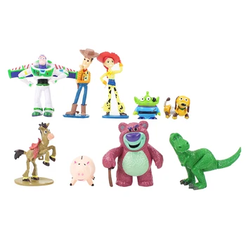 NEW 9pcs/set 3-9cm Toy Story 3 Buzz Lighter Woody Jessie Action Figures PVC Action Figure Model Toy Boy
NEW 9pcs/set 3-9cm Toy Story 3 Buzz Lighter Woody Jessie Action Figures PVC Action Figure Model Toy Boy