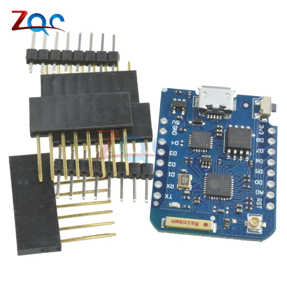 Внешняя антенна NodeMCU ESP8266 для WEMOS D1 Mini Pro 16 Мб разъем Wi Fi макетная плата CP2104 Micro USB|board