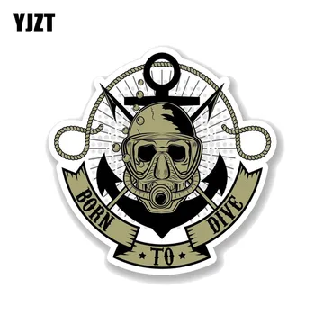 YJZT 14.7CM*14.6CM Born To Dive Scuba Diving Decal PVC Motorcycle Car Sticker 11-00742
YJZT 14.7CM*14.6CM Born To Dive Scuba Diving Decal PVC Motorcycle Car Sticker 11-00742