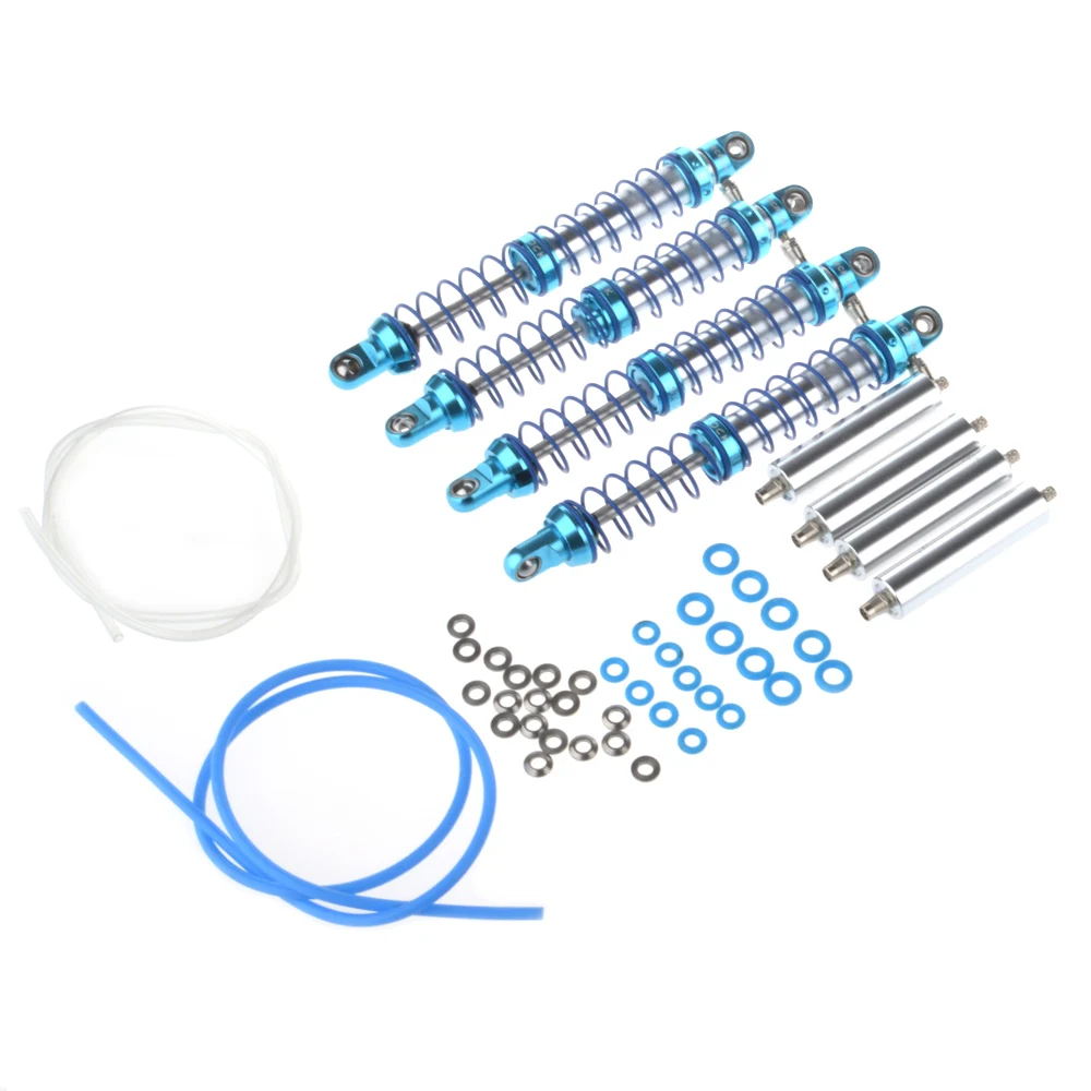 RC Car Parts 106mm Aluminum Piggyback Hydraulic Shocks Absorption Springs Shocks for D90 SCX10 1/10 RC Rock Crawlers Car
RC Car Parts 106mm Aluminum Piggyback Hydraulic Shocks Absorption Springs Shocks for D90 SCX10 1/10 RC Rock Crawlers Car