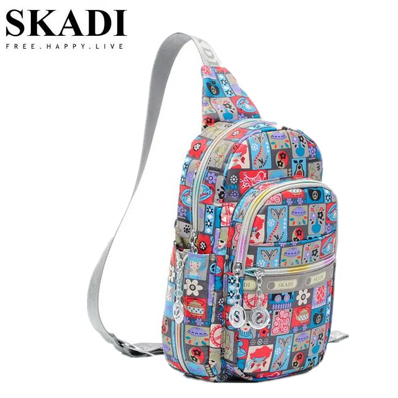 SKADI Women Men Chest Bags Flower Letter Cartoon Women Messenger Bags Waterproof Nylon Ladies Shoulder Bag Bolsa de Feminina
SKADI Women Men Chest Bags Flower Letter Cartoon Women Messenger Bags Waterproof Nylon Ladies Shoulder Bag Bolsa de Feminina