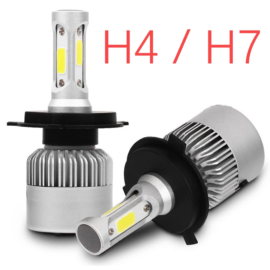 2PCs H4 Car Headlight Bulb 8000 Lumen S2 H7 H4/9003/HB2 High & Low Beam White Light 6000K Car Headlamp H4
2PCs H4 Car Headlight Bulb 8000 Lumen S2 H7 H4/9003/HB2 High & Low Beam White Light 6000K Car Headlamp H4