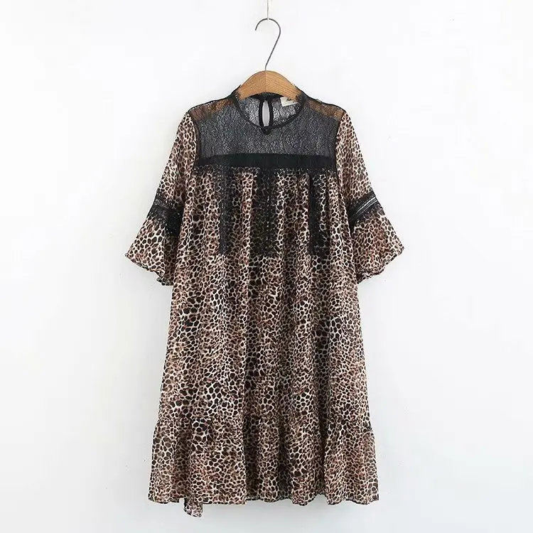 Oversized Plus Size Big fat 2019 Spring Summer Loose Casual Women Dress Ladies leopard Dress
Oversized Plus Size Big fat 2019 Spring Summer Loose Casual Women Dress Ladies leopard Dress