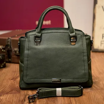 Women Bag Cross Body Messenger Handbag Tote Purse Genuine Leather Retro Female Cowhide Top Handle Shoulder Bags
Women Bag Cross Body Messenger Handbag Tote Purse Genuine Leather Retro Female Cowhide Top Handle Shoulder Bags