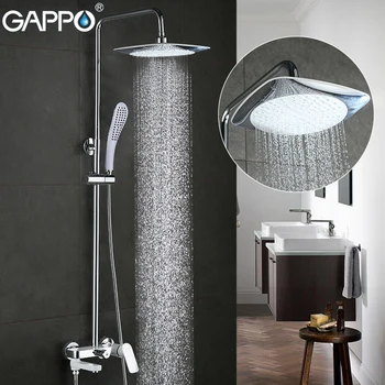 GAPPO shower faucet bathroom bath shower faucet set chrome mixer rain shower waterfall shower head bathtub faucet G2448
GAPPO shower faucet bathroom bath shower faucet set chrome mixer rain shower waterfall shower head bathtub faucet G2448