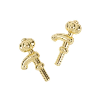 2PCS Dollhouse Miniature Faucet 1:12 Scale Miniature Metal Water Tap Faucet Dollhouse Bathroom Accessories
2PCS Dollhouse Miniature Faucet 1:12 Scale Miniature Metal Water Tap Faucet Dollhouse Bathroom Accessories