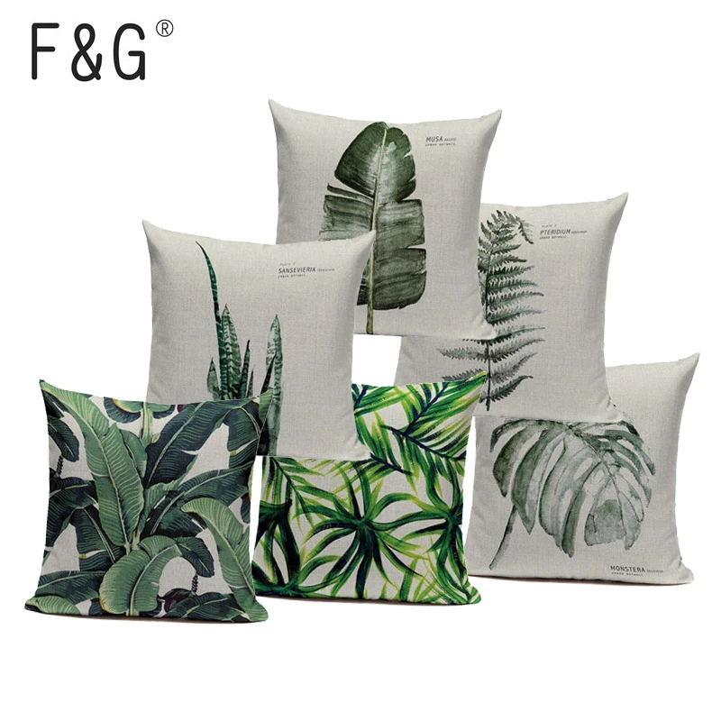 Fashion High Quality Cotton Linen Africa Tropical Plant Banana Leaf Decorative Throw Pillow Case Cushion Cover Sofa Home Decor
Fashion High Quality Cotton Linen Africa Tropical Plant Banana Leaf Decorative Throw Pillow Case Cushion Cover Sofa Home Decor
