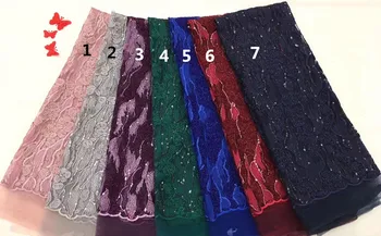 Cyndi-10.2598 fashionable sequins tulle embroidery french net lace fabric for party dress
Cyndi-10.2598 fashionable sequins tulle embroidery french net lace fabric for party dress
